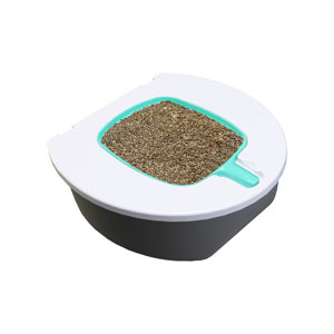 Gatoalete - Banheiro para gatos com bastante areia
