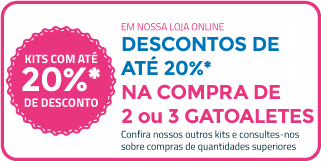 Descontos de até 20% em nossos kits