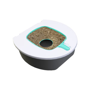 Gatoalete - Banheiro para gatos com bastante areia para gatos